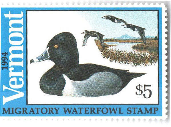 SDVT9 - 1994 Vermont State Duck Stamp