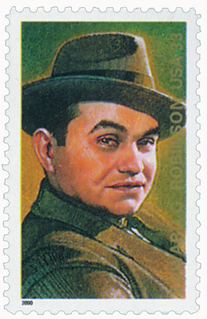 3446 - 2000 33c Legends of Hollywood: Edward G. Robinson - Mystic