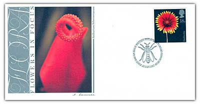 9A1168 - 1987 18p Gaillardia Flower First Day Cover