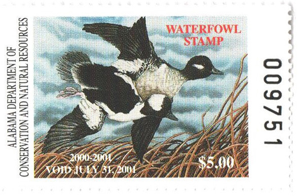 SDAL22 - 2000 Alabama State Duck Stamp