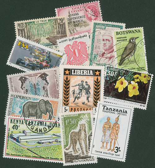 M3010 - Africa, 200 Different Stamps