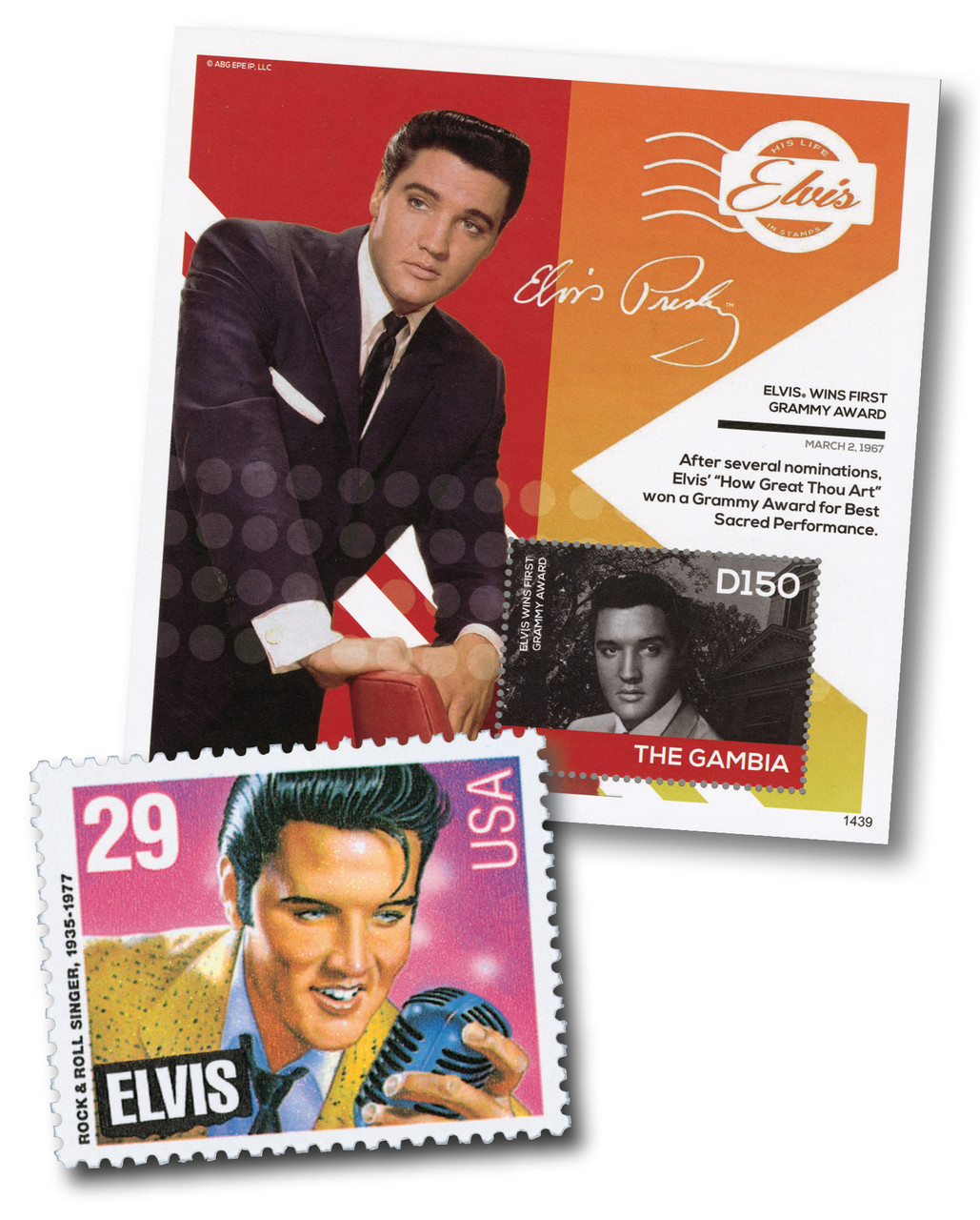 3X - Elvis Stamps