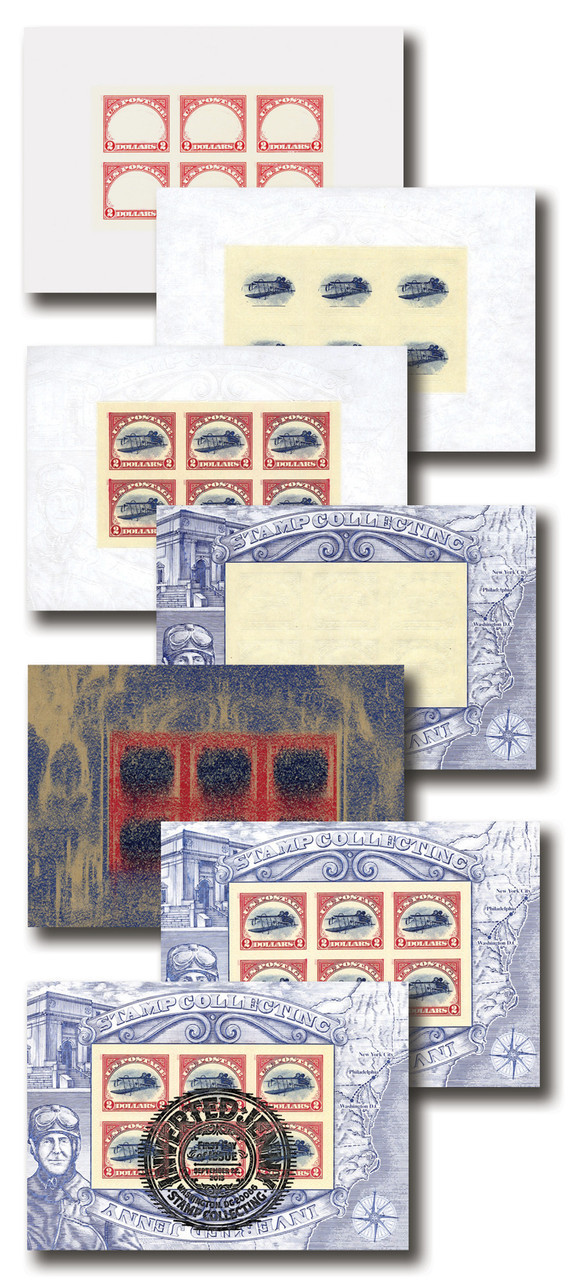 4806 offer - 2013 $2.00 Inverted Jenny, Sheet of 6