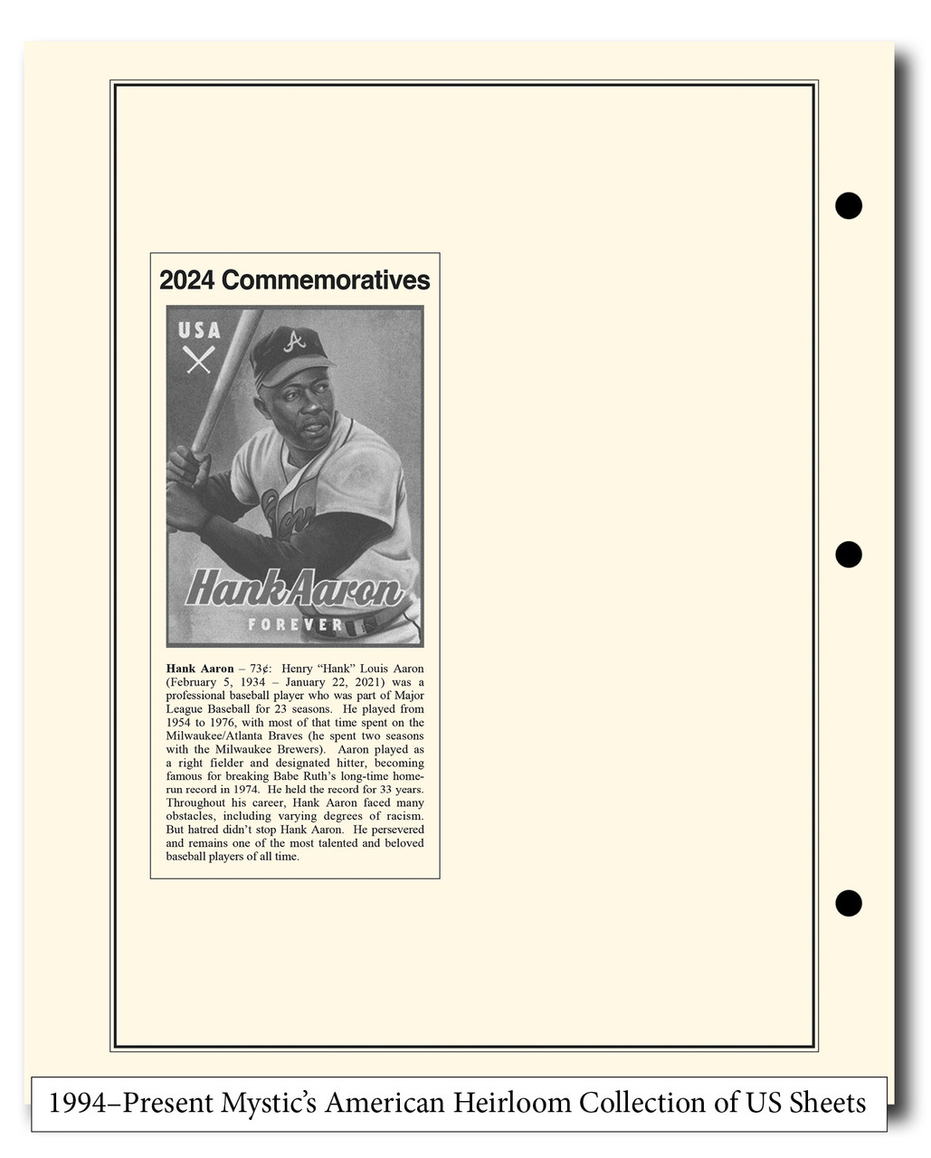 HLM010 - 1994-Present US Sheets American Heirloom Album
