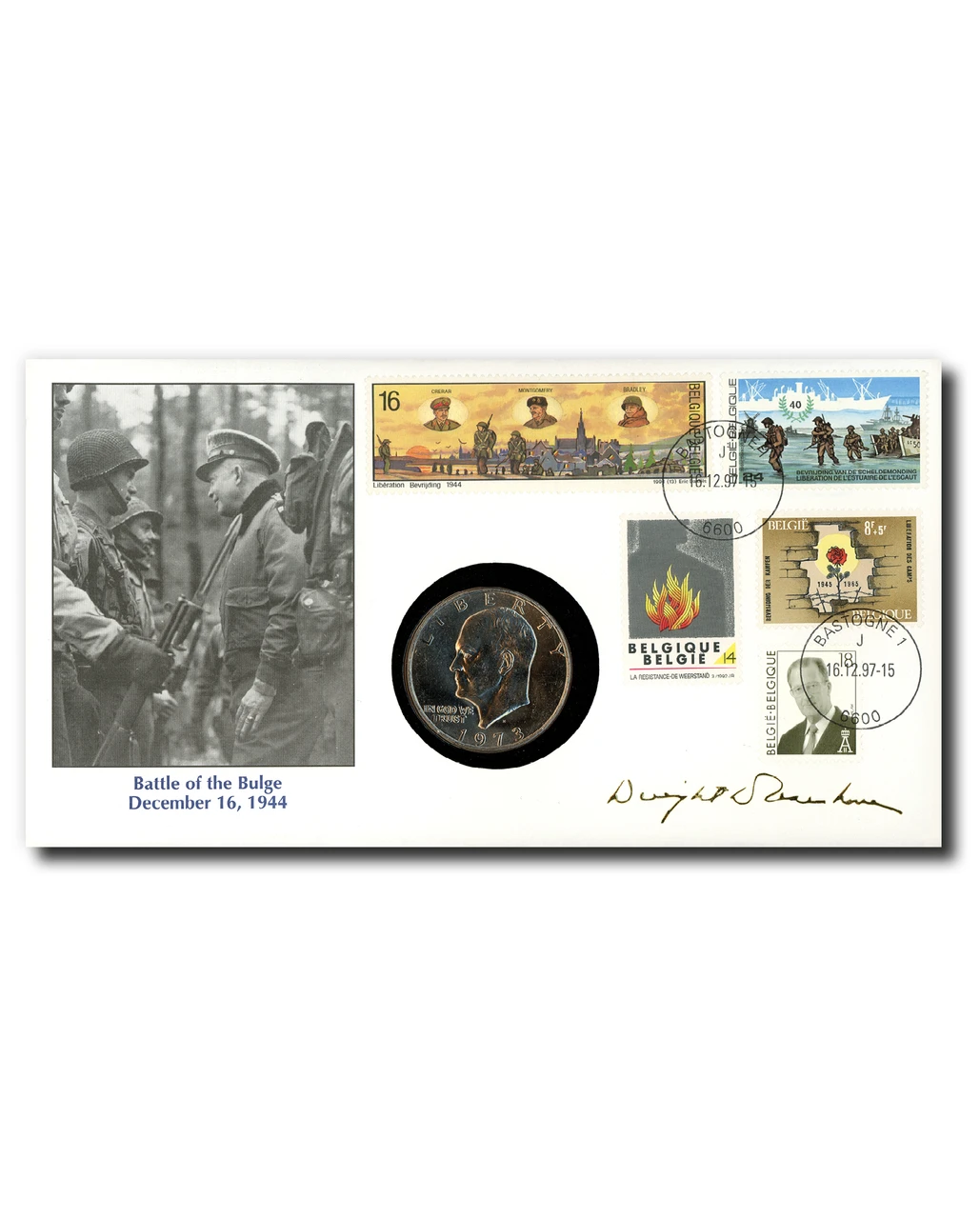 59941A - 1997 Battle of the Bulge Coin Cover
