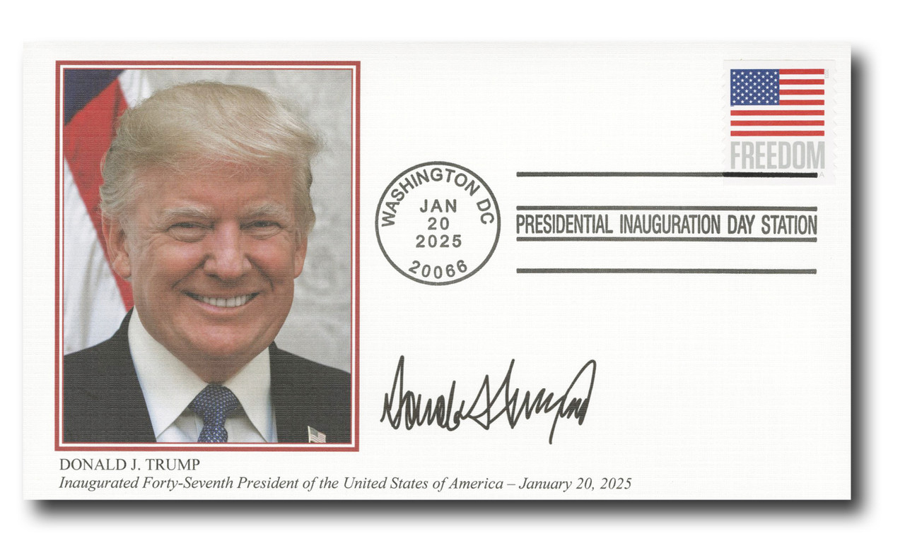 8H132 - Trump Inaugural FDC