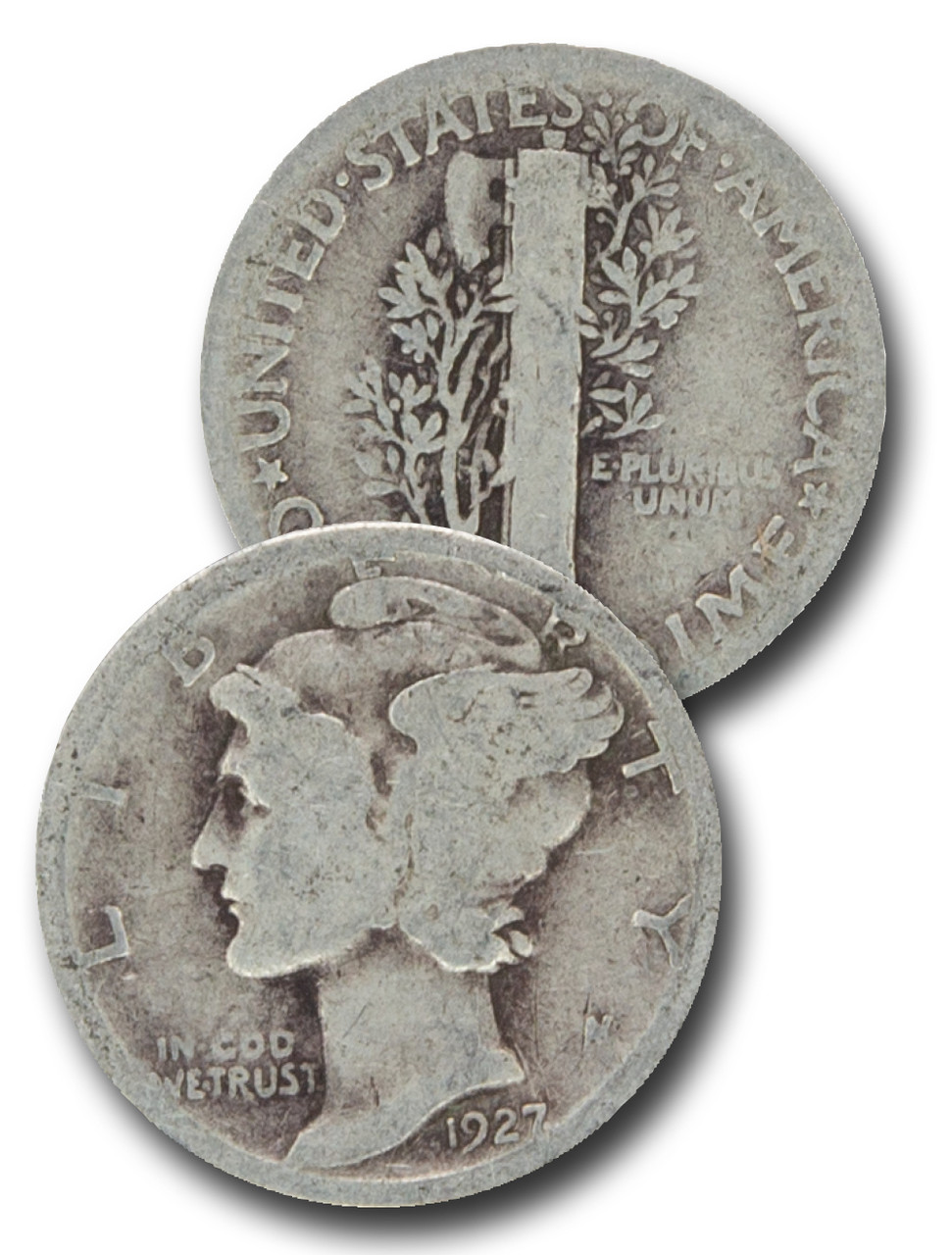 美品 Souple clear + manimaris マニマリス シルバー金具 CD-927S - 1927-S Mercury Dime - Mystic Stamp Company
