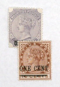 89-90 - 1893 Mauritius