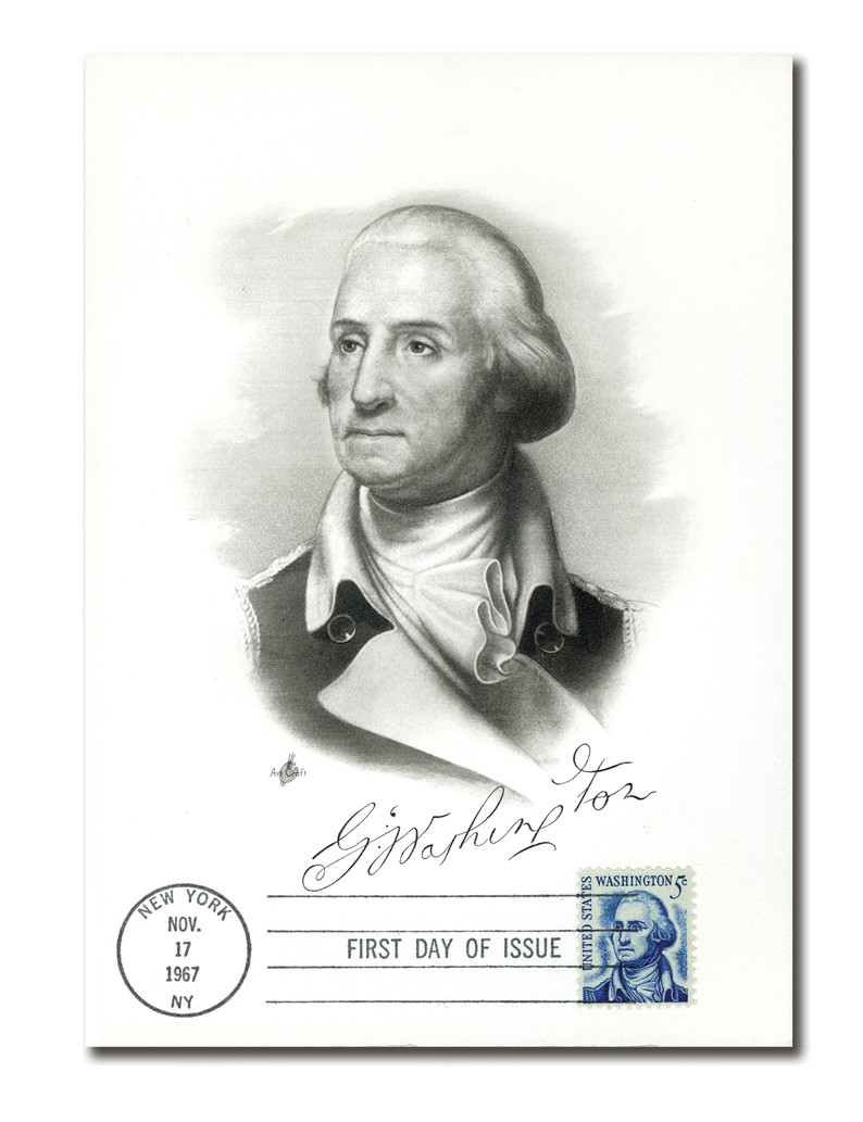 AC808 - George Washington, 11/17/1967, #1283B