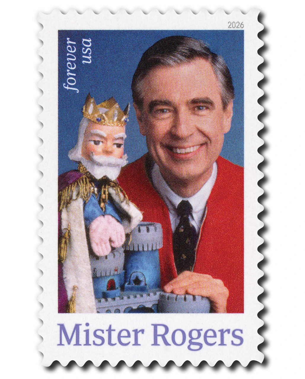 6097 - 2026 First-Class Forever Stamp - Mister Rogers