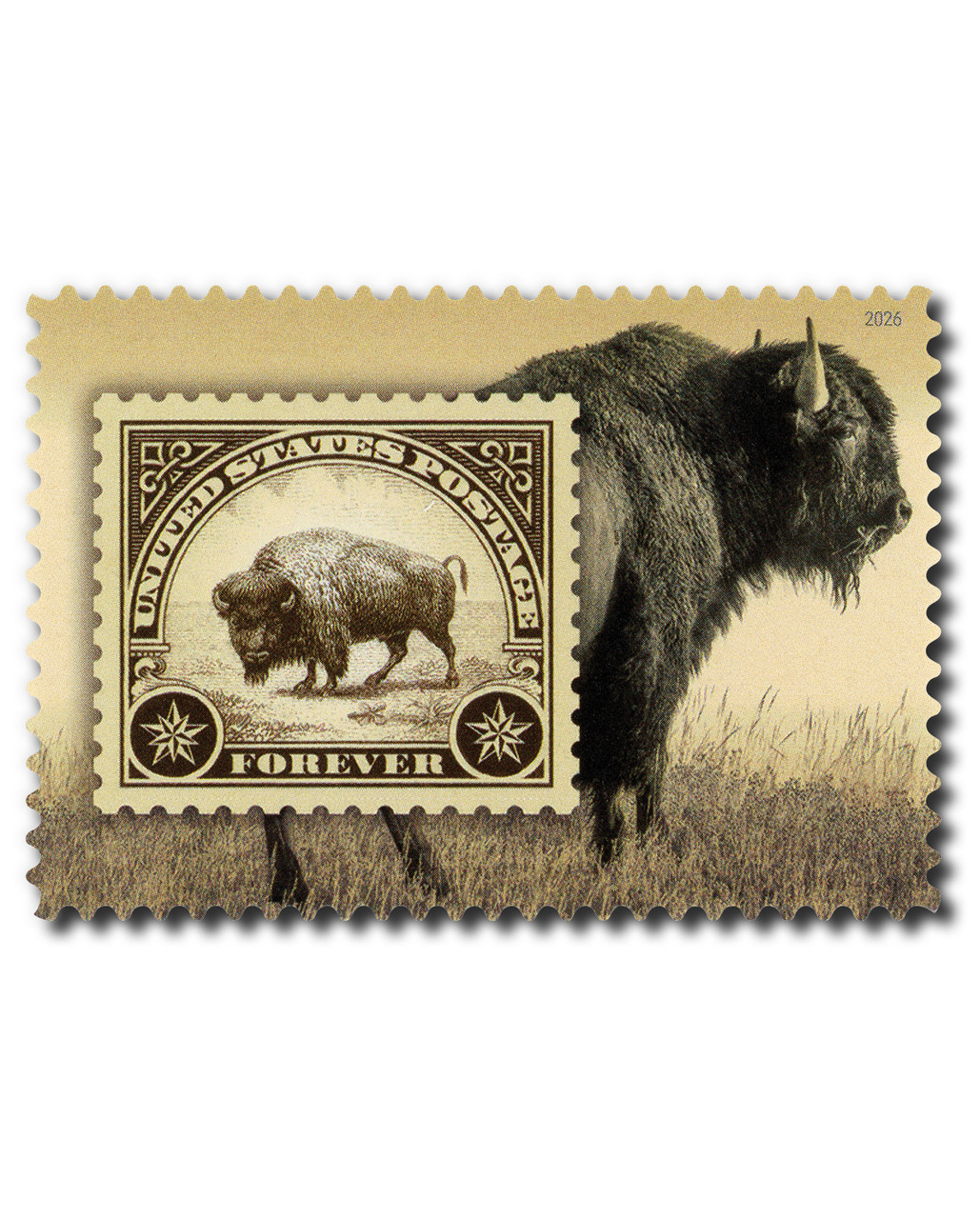 6099 - 2026 First-Class Forever Stamp - American Bison