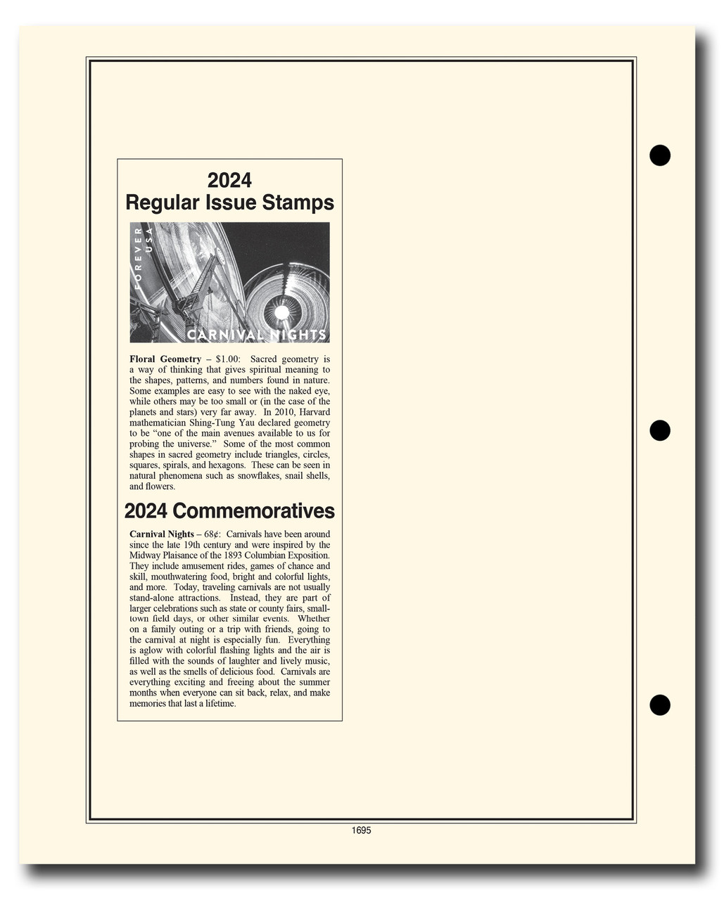 2024 Mystic's American Heirloom Supplement Pages