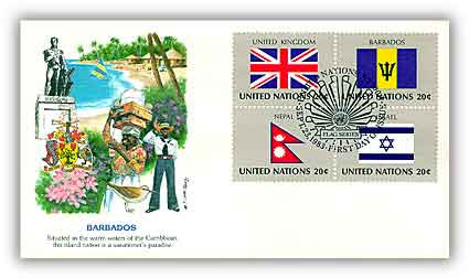 8A402X - 1983 United Kingdom/Barbados/Nepal/Israel