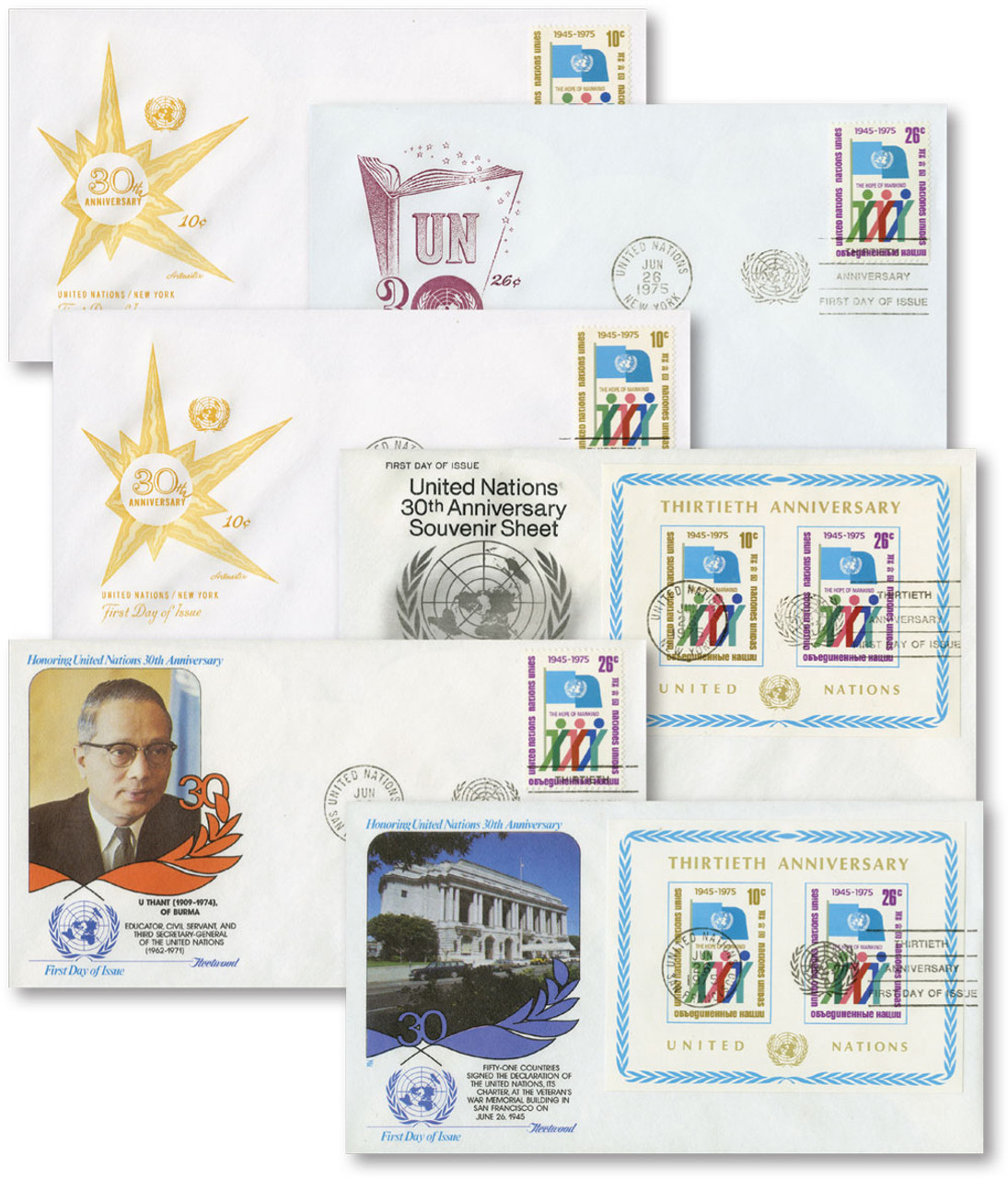 58312 - UN 30th Anniversary 1975/6