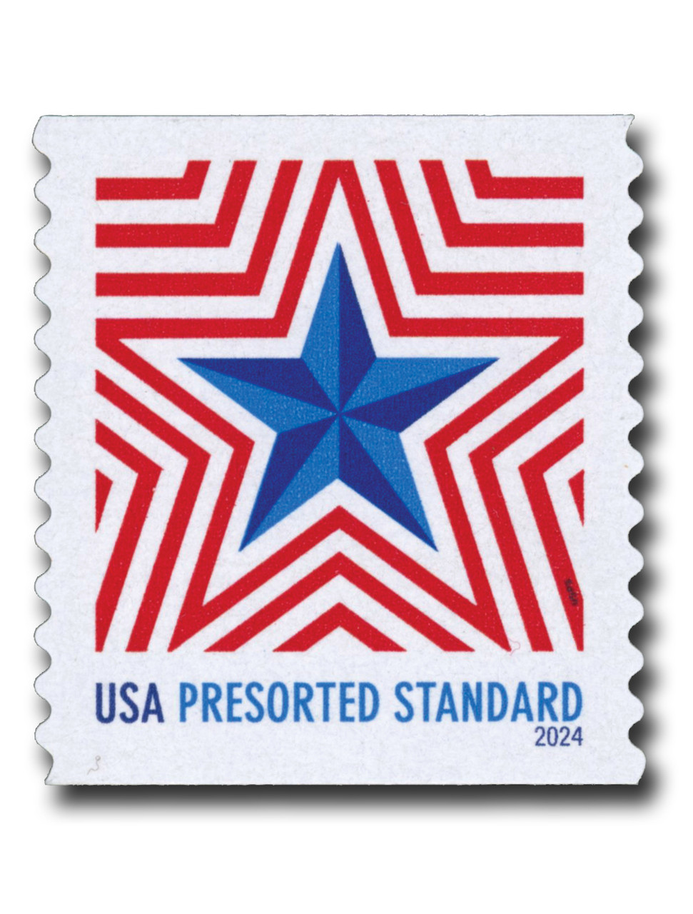 5832 - 2024 10c Radiant Star - Mystic Stamp Company