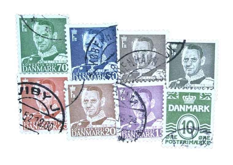 Denmark 1950-51 Definitive Issue