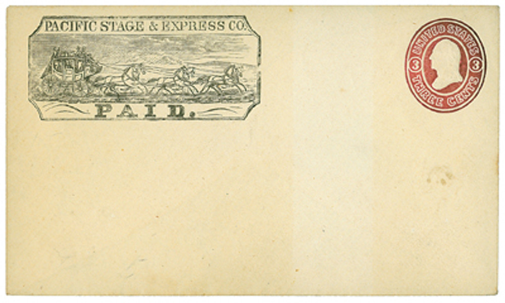 MZ04 - U.S. 3c Embossed Postal Stationary