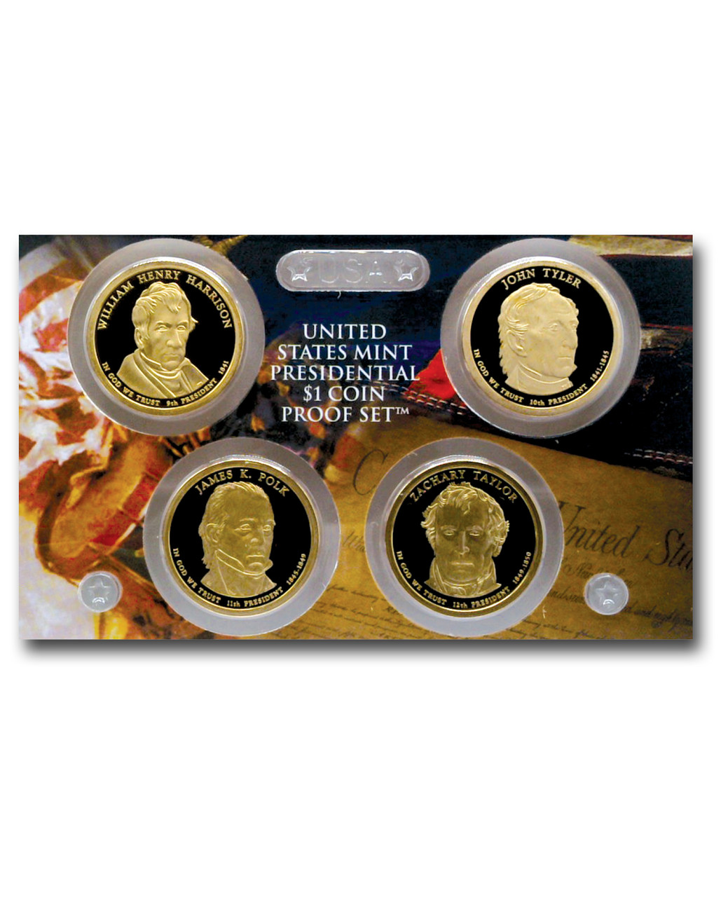 MCN055 - 8 Different Presidential Proof Sets - Mystic Stamp Company