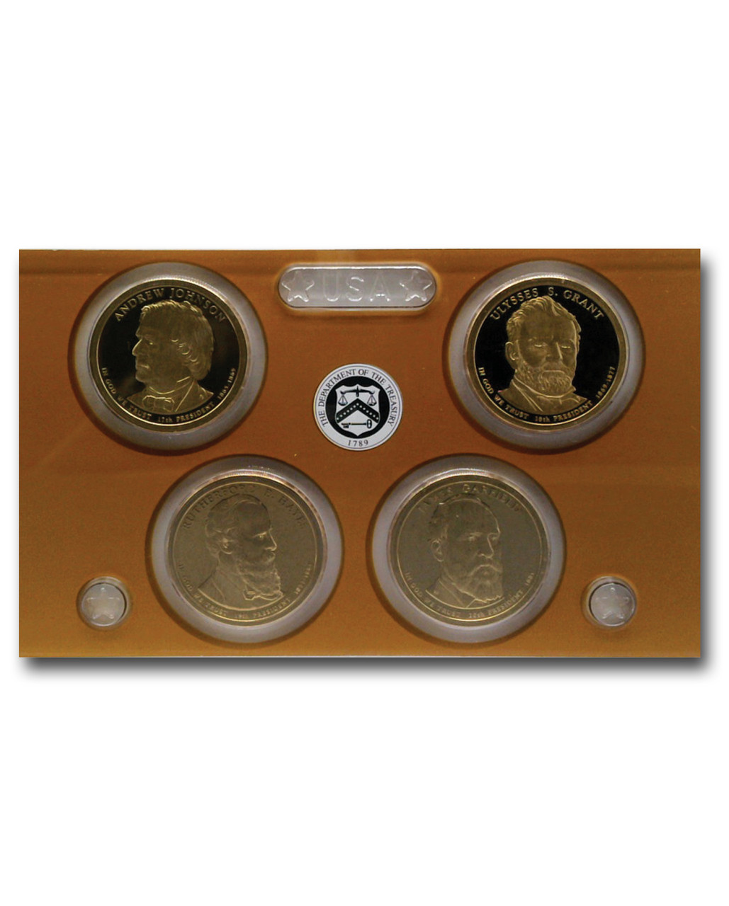 MCN055 - 8 Different Presidential Proof Sets - Mystic Stamp Company