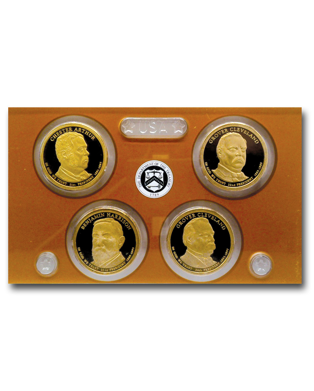 MCN055 - 8 Different Presidential Proof Sets - Mystic Stamp Company