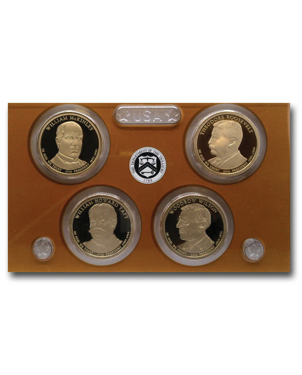 MCN055 - 8 Different Presidential Proof Sets - Mystic Stamp Company