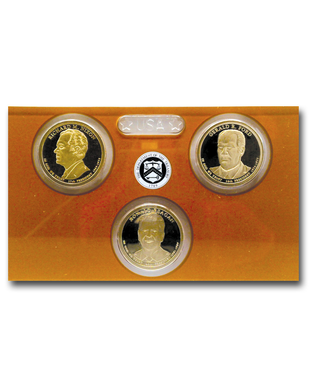 MCN055 - 8 Different Presidential Proof Sets - Mystic Stamp Company