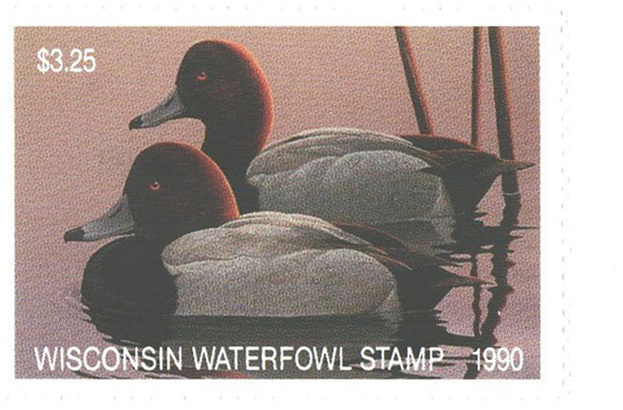 SDWI13 - 1990 Wisconsin State Duck Stamp