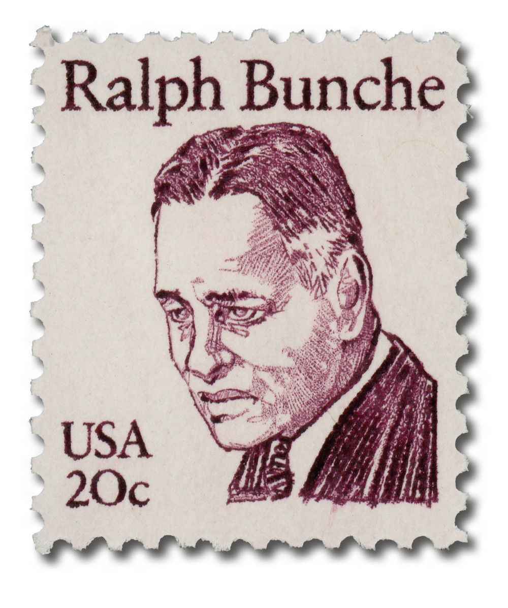1860 - 1982 20c Great Americans Series: Ralph Bunche