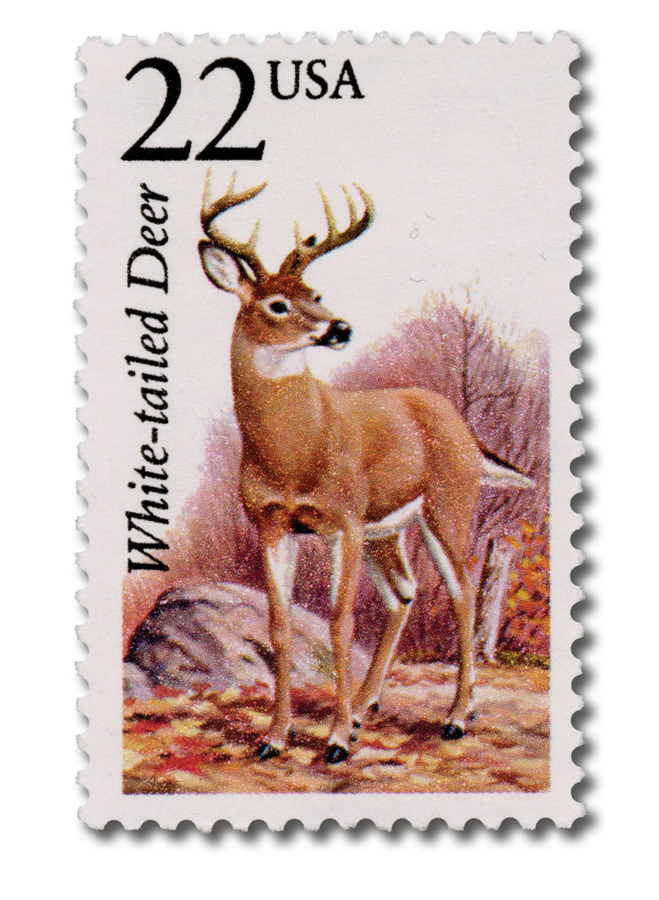 2317 - 1987 22c North American Wildlife: White-Tailed Deer