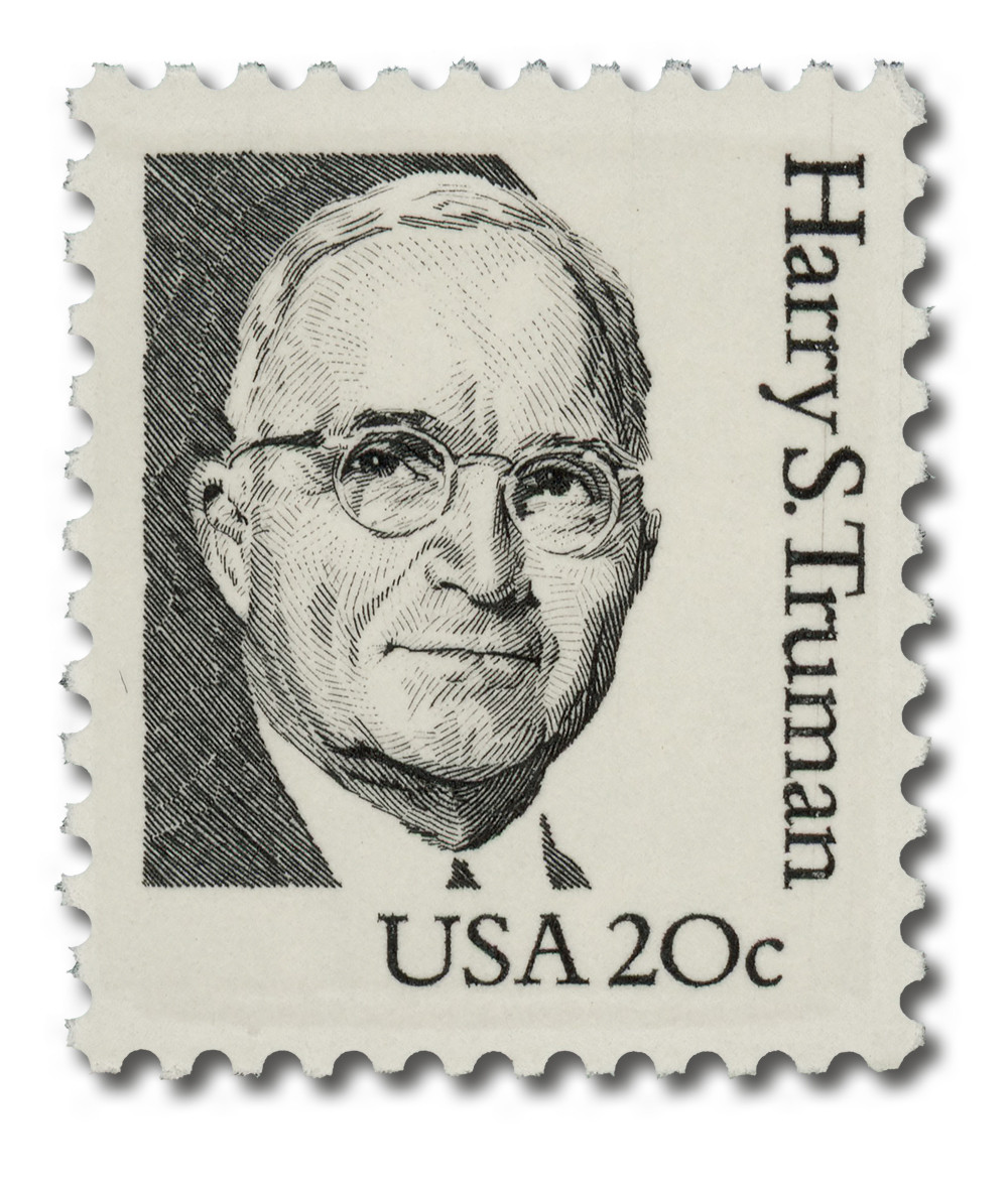 1862 - 1984 20c Great Americans Series: Harry S. Truman