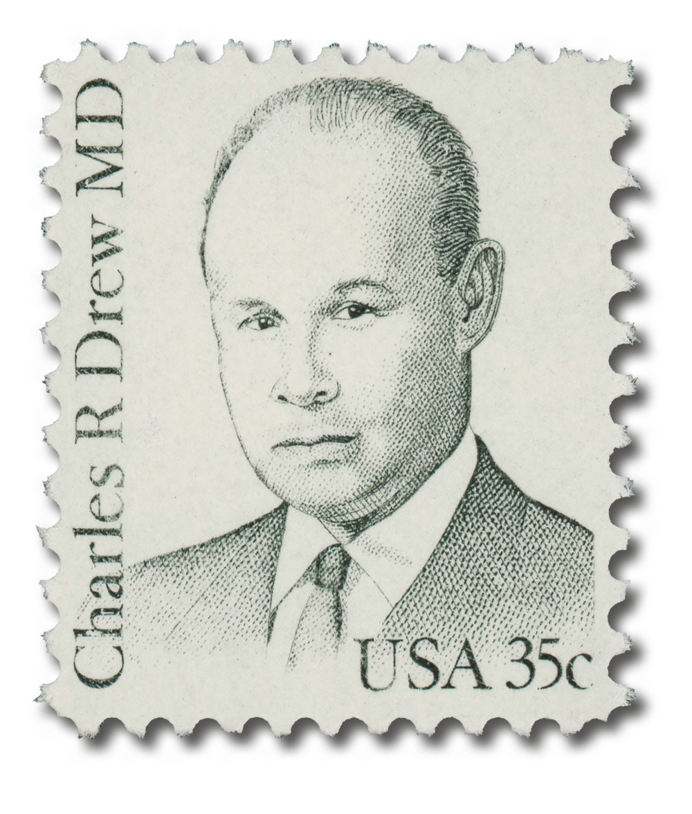 1865 - 1981 35c Great Americans Series: Charles R. Drew, M.D.