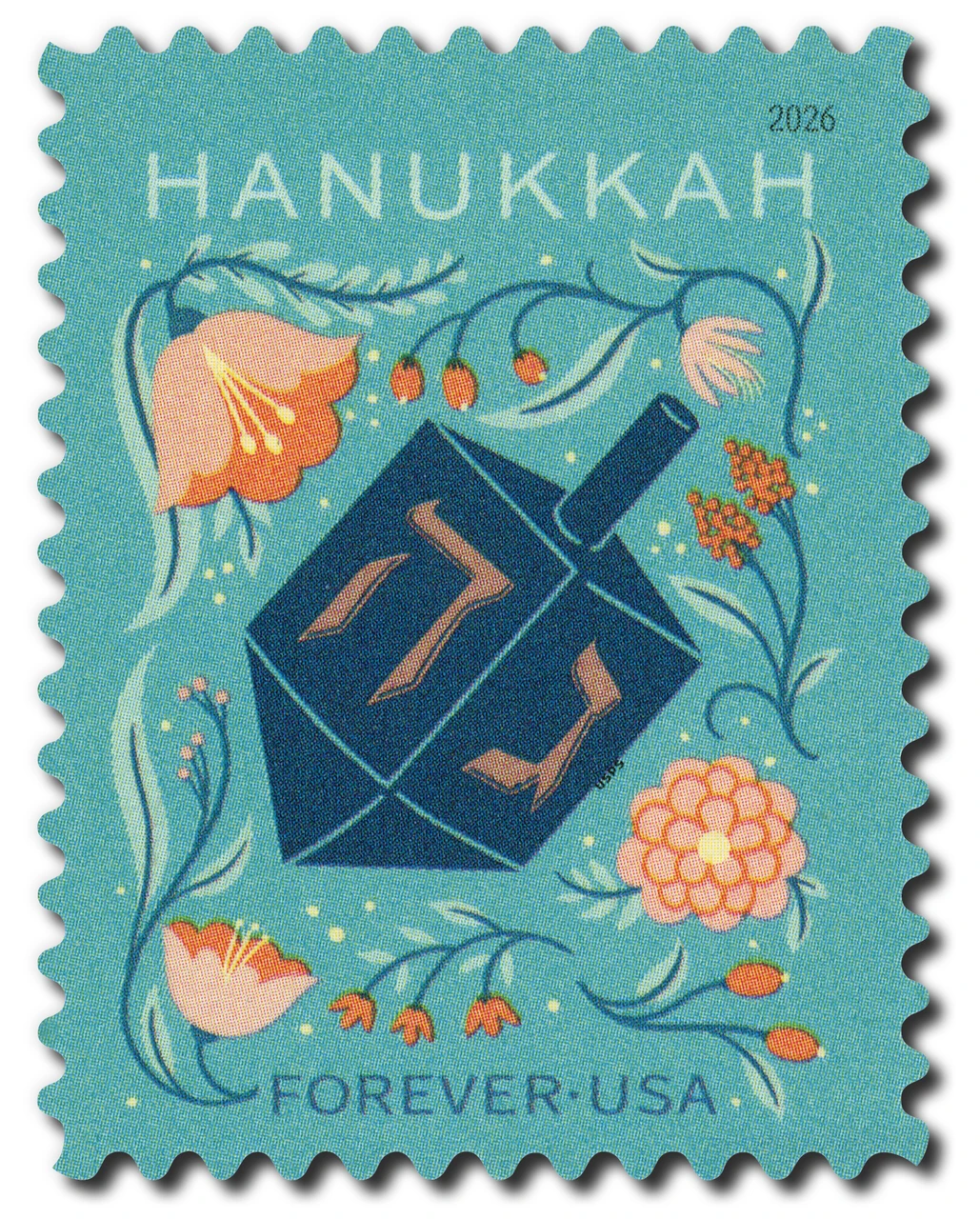 NW2643 - 2026 First-Class Forever Stamp - Hanukkah