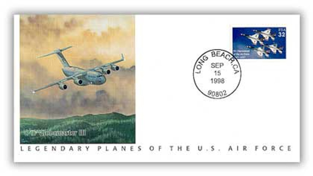571073A - 1997 USAF C-17 Globemaster III Comm. Cover