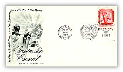 8A73 - 4c United Nations Day, 1959