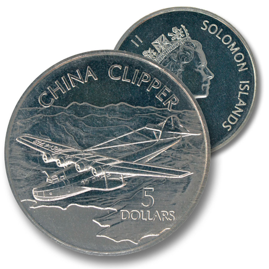 4584937 - 2003 $5 Solomon Islands Cupro-Nickel Coin - 'China