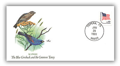115764 - 1981 Songbirds of the United States - Kansas