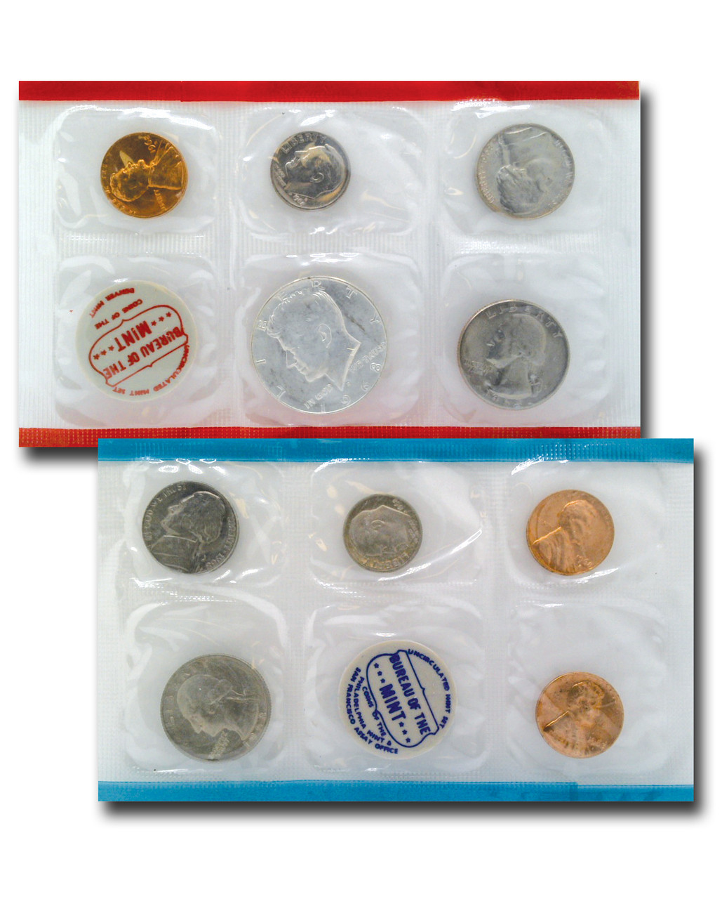 CN1968M - 1968 United States Mint Set, Denver & Philadelphia Mint