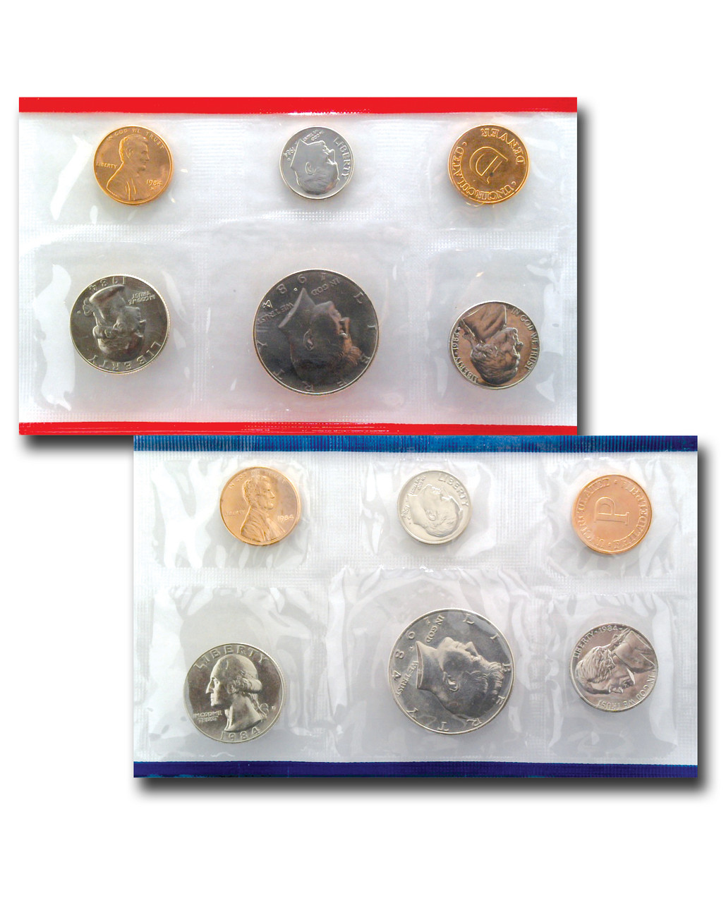 CN1984M - 1984 United States Mint Set, Denver & Philadelphia Mint Marks