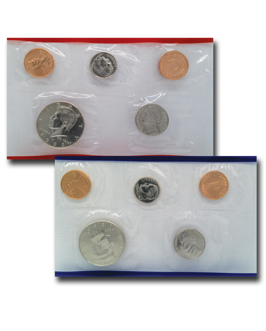 CN1999M - 1999 United States Mint Set, Denver & Philadelphia Mint Marks