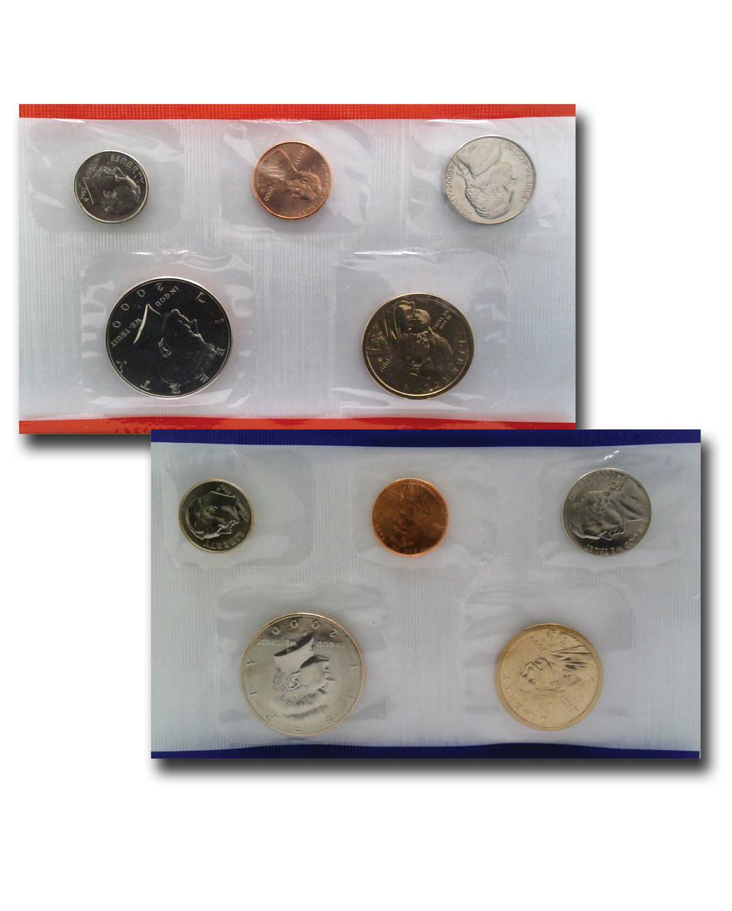 CN2000M - 2000 United States Mint Set, Denver & Philadelphia Mint Marks