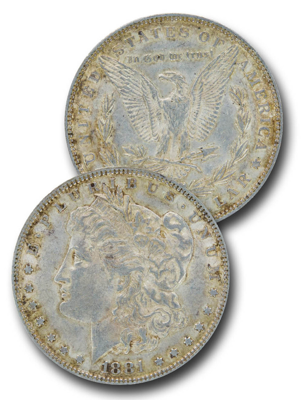 银邮币 CW-881 - 1881 Morgan Silver Dollar - Mystic Stamp Company