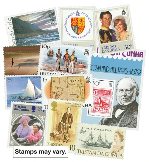 M7464 - Tristan da Cunha, 100 stamps