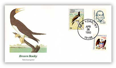 59330D - 1993 Audubon Brown Booby Cover