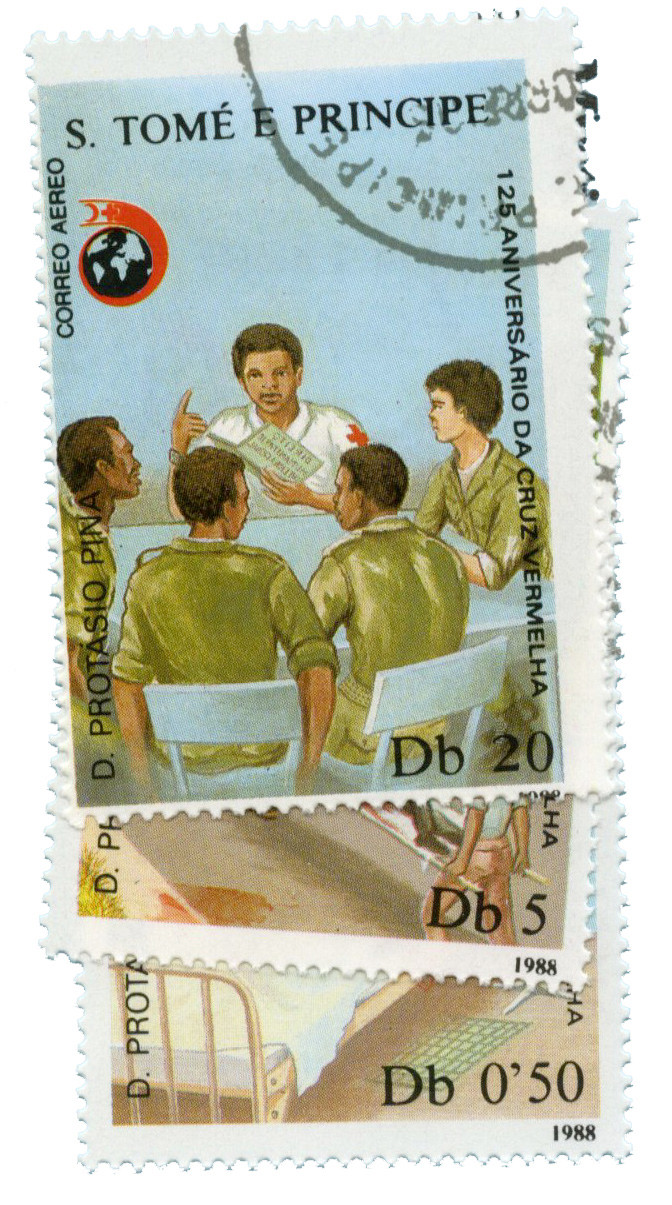 848a-c - 1988 St. Thomas & Prince Islands