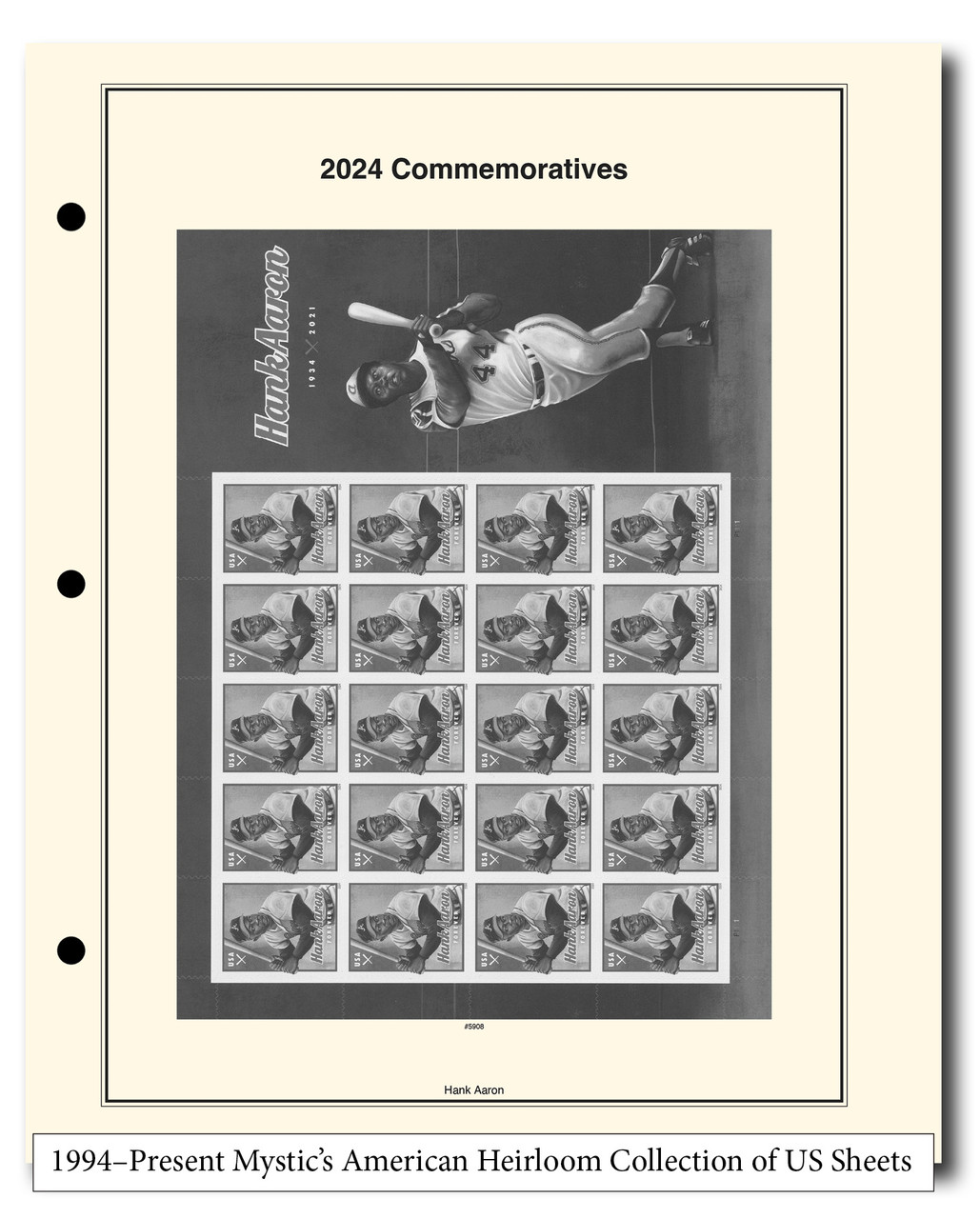 DS169 - 1994-Present Mystic's American Heirloom Collection of US Sheets Album