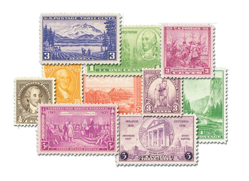 YS1930-39C - 1930-39 Complete Commemorative Decade Set - 244