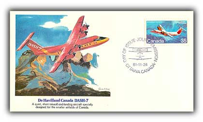 6A905 - 1981 35c de Havilland Canada Dash 7