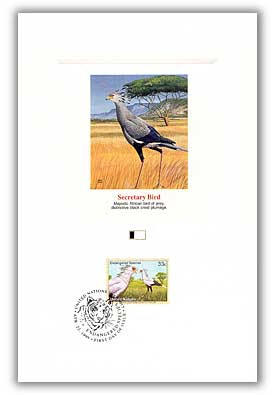 7271263 - 1999 33c NY Secretary Bird