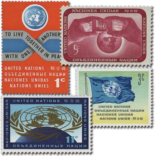 UN104-07 - 1962 Definitives - Mystic Stamp Company