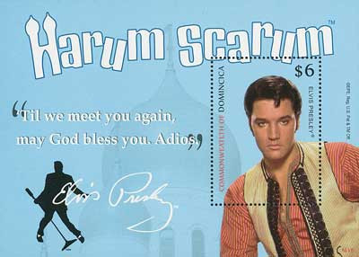M10494 - 2010 Dominica Elvis Harum Scarum s/s